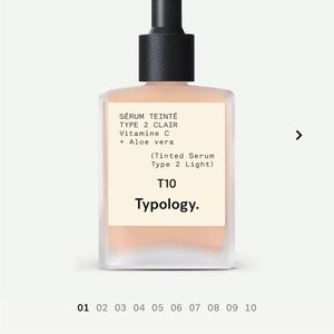 TYPOLOGY Tinted Serum T10 Type 2 Light